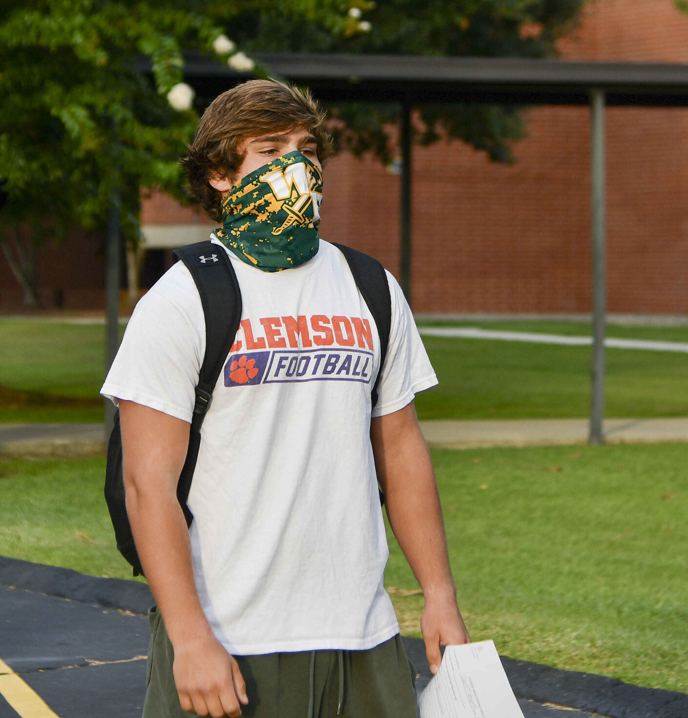 West Florence High School football practice